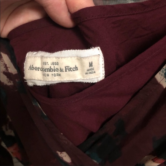 Abercrombie & Fitch Bell Sleeve Floral Dress - Picture 3 of 7